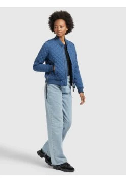 Khujo Monza - Jas - Blau -Damesmode e10abff500f74c5b8d7c89599e3e99c0