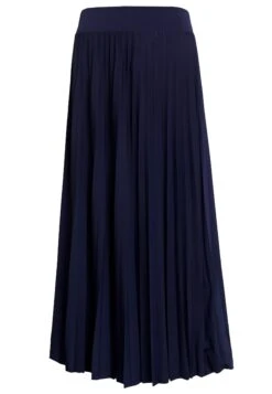 Anna Field Plisse A-Line Midi Skirt - A-Lijn Rok - Maritime Blue -Damesmode e5426becea4f42cfbba01d1dfc961ad0