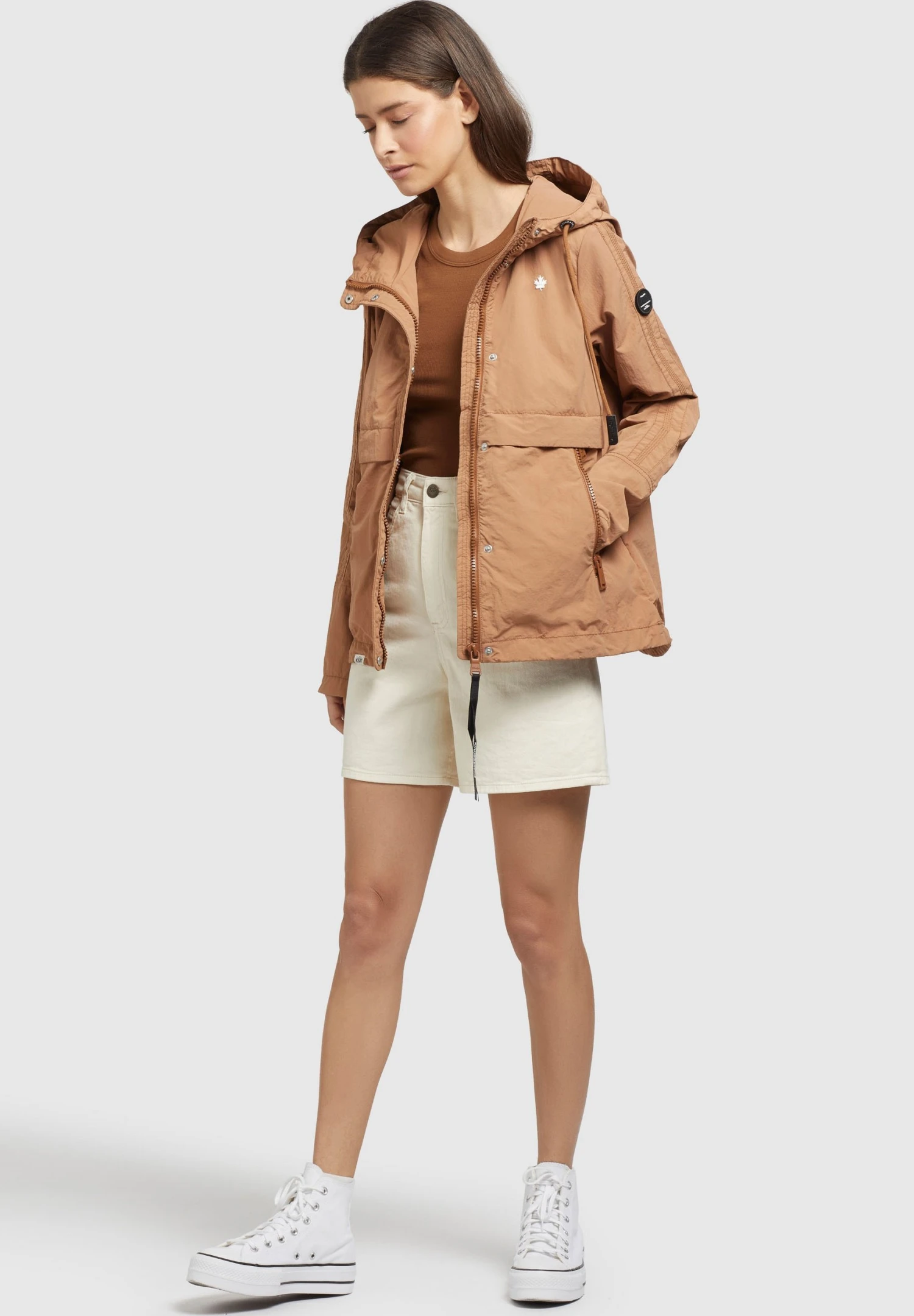 Khujo Zahira3 - Lichte Jas - Toffee 9 Khujo Zahira3 - Lichte Jas - Toffee - Afbeelding 7