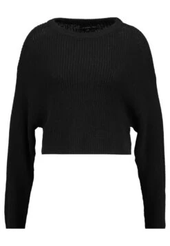 Even&Odd Cropped Jumper - Trui - Black 12 Even&Odd Cropped Jumper - Trui - Black -Damesmode e85001ce9542453992838447401a35e8