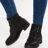 Anna Field Winter Boot - Veterboots - Black -Damesmode e867a9bd66494be39bbabdfa1f6dd468