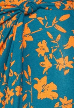 Anna Field Front Knot Midi Skirt - Kokerrok - Blue -Damesmode ec90ec8a97224e79b6679664fbc7562a