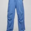 PULL & BEAR Flowing Parachute - Trainingsbroek - Blue -Damesmode eefa059e43704ebb9ddaf8624c2111c5