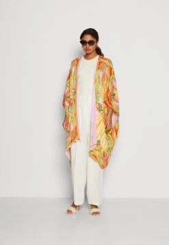 Farm Rio Beach Toucans Scarf Kimono - Lichte Jas - Multicolor -Damesmode f0a9096c8daf4fd0a95d9a0147996498