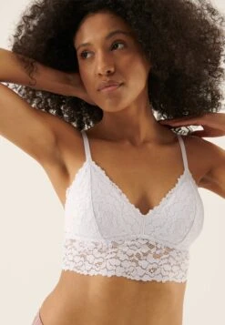 Anna Field 2 Pack - Triangel Bh - White/Black -Damesmode f1ac17817d0c4561a92f996849b58036