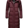 Navahoo Isalie - Winterjas - Dark Red Melange -Damesmode f2f783c8b22e4031a3f9c56baa71a9ce