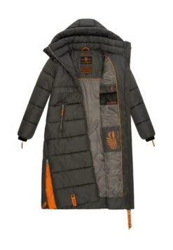 Navahoo Kristallblume - Winterjas - Dark Grey -Damesmode f36ca7b577f64d5ab6825578cb8e1d2d