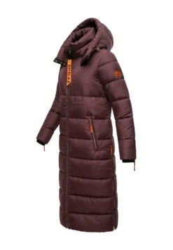 Navahoo Kristallblume - Winterjas - Dark Red Melange -Damesmode f42a3f51aa8048a7beec9beeb6dd472e