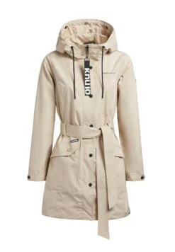 Khujo Lauren - Parka - Hellbeige -Damesmode f6953b633f3844f49b6141f5b918540d