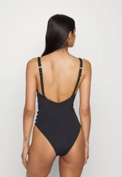 Seafolly Collective Gathered Strap One Piece - Badpak - Black 11 Seafolly Collective Gathered Strap One Piece - Badpak - Black -Damesmode f6ce77ed3eca4b5380dddf49784c3e4a