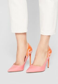 Steve Madden Vala - Hoge Hakken - Pink/Orange -Damesmode f7164d89ff5644c3b0ecb3f9c4ed747a