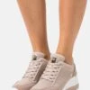 Anna Field Leather Mix - Sneakers Laag - Beige -Damesmode f8ec49b752b8419ab9fb5656a594b05f