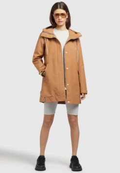 Khujo Artisa - Parka - Toffee -Damesmode f90198abc8074614aa92cf37862e34f4