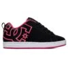 DC SHOES Court Graffik - Sneakers Laag - Black/Pink Stencil -Damesmode fc1128289a024f569361489a915fb472