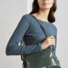 Anna Field Schoudertas - Dark Green -Damesmode fcaa09acb5a14db4a333c9840b0df8fd