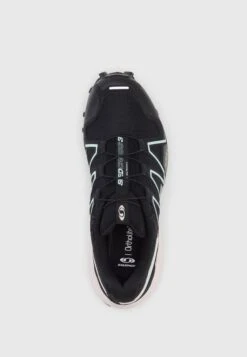 Salomon Speedcross 3 - Sneakers Laag - Black/Bleached Aqua/Silver Metallic -Damesmode fcdabdddaf274ee4b6ea370dcc07b82f