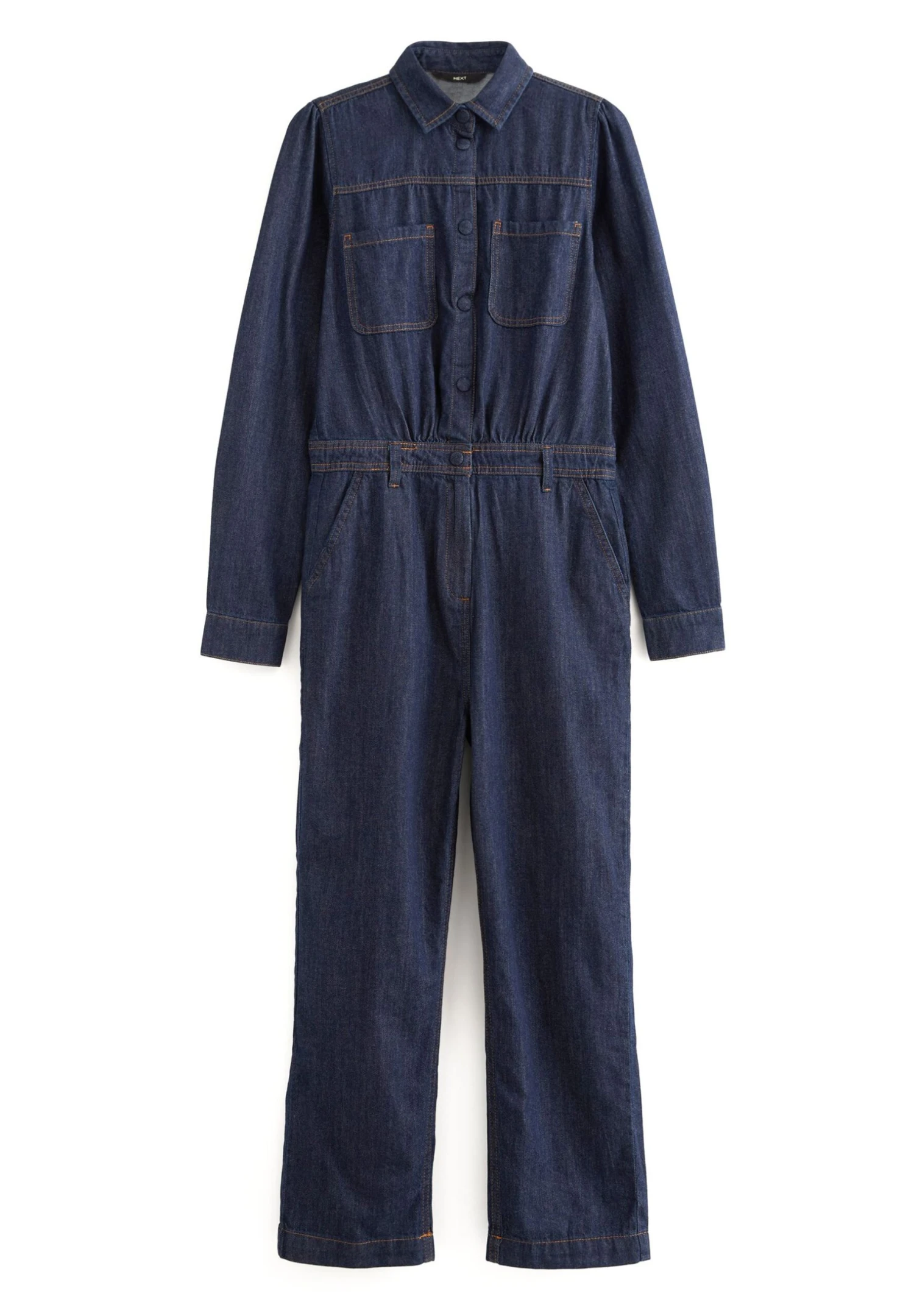 Next Button Through Boilersuit Petite - Jumpsuit - Rinse 7 Next Button Through Boilersuit Petite - Jumpsuit - Rinse - Afbeelding 5