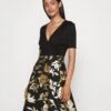 Anna Field Cocktailjurk - Black/Gold -Damesmode fd41a888fcf34dc2ae32b1d29f11e03d
