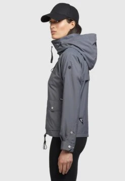 Khujo Blair - Jas - Graublau -Damesmode fe87b37e16a148a89428871016c5481a